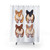 Corgi Butt Shower Curtains - Fluffy and Cute Dog Print