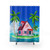 Dragon Ball Kame House Shower Curtain