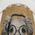 Cute baby elephant DJ wearing headphones and glasses on shower curtain