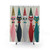 Multicolor Retro Christmas Kitty Shower Curtains