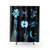 Fringe Shower Curtains with 9 Unique Glyphs