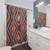 Turkish Kilim Patterned Shower Curtain