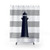 Nautical Navy Blue Lighthouse Shower Curtain