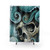 Skull and Octopus Shower Curtains