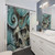 Skull and Octopus Shower Curtains