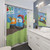 Cartoon Truck Shower Curtains for Kids