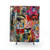 Banksy Inspired Pop Art Shower Curtain