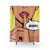 Shhh Pop Art Shower Curtains - Retro Comic Style Design