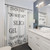 Silica Gel Shower Curtains for Unique Bathroom Decor