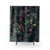 Surreal Skull and Snake Shower Curtain