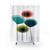 Mid Century Modern Floral Shower Curtain