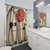 Charles Rennie Mackintosh Rose Window Shower Curtains