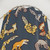 Chub Gecko Shower Curtain in Dark Grey