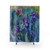 Irises Watercolor Shower Curtain