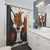 Sup Fox Shower Curtains - Furry Cartoon Animal Design