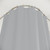 Pantone Gray Shower Curtains for Stylish Bathroom Decor