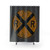 Vintage Railroad Crossing Sign Shower Curtain
