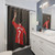 Cristiano Ronaldo MUFC Minimalist Shower Curtain