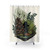 Tiny Sasquatch Shower Curtain with Whimsical Forest Design