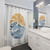 Surf Break Shower Curtains for Bathroom Decor