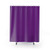 Vibrant Violet Mauve Purple Shower Curtain