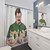Ron Swanson Holding Adorable Corgi Puppies Shower Curtain