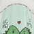 Dino Love! Cute Cartoon Dinosaur Shower Curtain