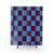Aston Villa Checkered Fan Shower Curtain