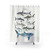 Sharks Landscape Format Shower Curtains