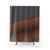 Elegant Leather/Fabric Print Shower Curtains