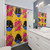 BAMFS Pattern Shower Curtains featuring X-Men Marvel Comics characters