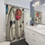 Charles Rennie Mackintosh Inspired Shower Curtain