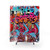 Graffiti Shower Curtains with Vibrant Abstract Design