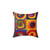 Kandinsky Concentric Circles Throw Pillow