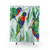 Rainbow Lorikeet Shower Curtains - Colorful Australian Bird Art