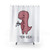 Dinosaur 'Tea-Rex' Illustration Shower Curtains