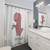 Dinosaur 'Tea-Rex' Illustration Shower Curtains