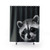 Adorable Raccoon Shower Curtain