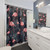 Tropical Flamingo Palm Shower Curtains
