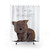 Adorable Wombat Shower Curtain for Bathroom Decor