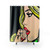 Graffiti Rat vs Pretty Pop Art Girl Shower Curtains