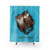 Cute Otter Couple Shower Curtain