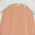 Peach-Orange Solid Color Shower Curtains