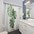 Monstera Leaves Shower Curtain