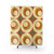 Mid-Century Modern Orange Shower Curtains