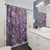 Amethyst Crystal Shower Curtains