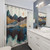 Blue Mountain Reflection Shower Curtains