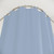 Light Steel Blue Shower Curtains