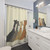 Greyhound Shower Curtains by Jane Wren Art