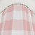 Gingham Pantone Rose Shower Curtains